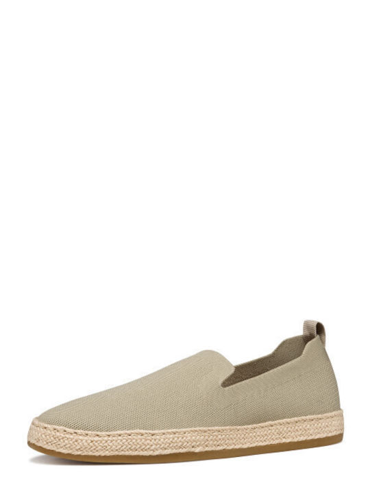 Men's Loafers In Beige Colour