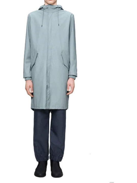 Fishtail Winter Jacke Parka Wasserdicht Light Blue
