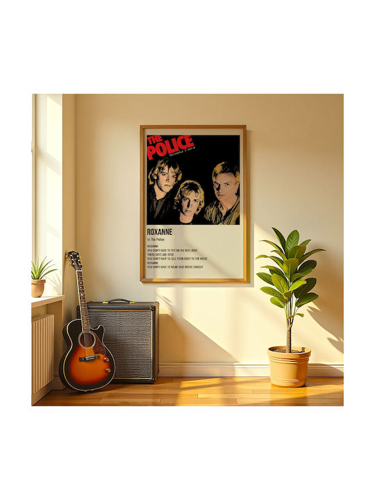 Music Poster Roxanne Police Ms582 30cm X 40cm