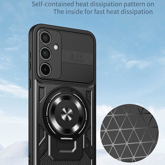 Magnetic 360 Full Cover Negru (Oppo Reno15 F, Oppo Reno15 FS 5G)