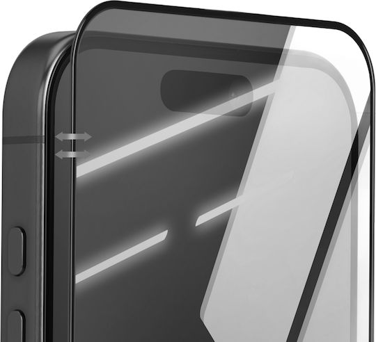 Force Glass Tempered Glass 2.5d Compatible Iphone 17/16 Pro Hardness 9h+ Ultra-resistant Transparent