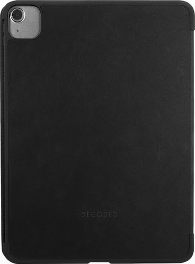 Decoded Slim Tri-Fold Klapphülle Für iPad Air 10,9 11" In Texturiertem Silikon Schwarz