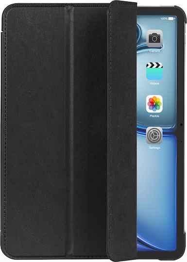 Decoded Slim Tri-Fold Klapphülle Für iPad Air 10,9 11" In Texturiertem Silikon Schwarz