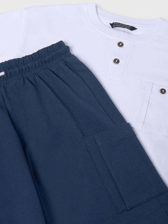 Kinder-Set mit Shorts Sommer 2Stück White