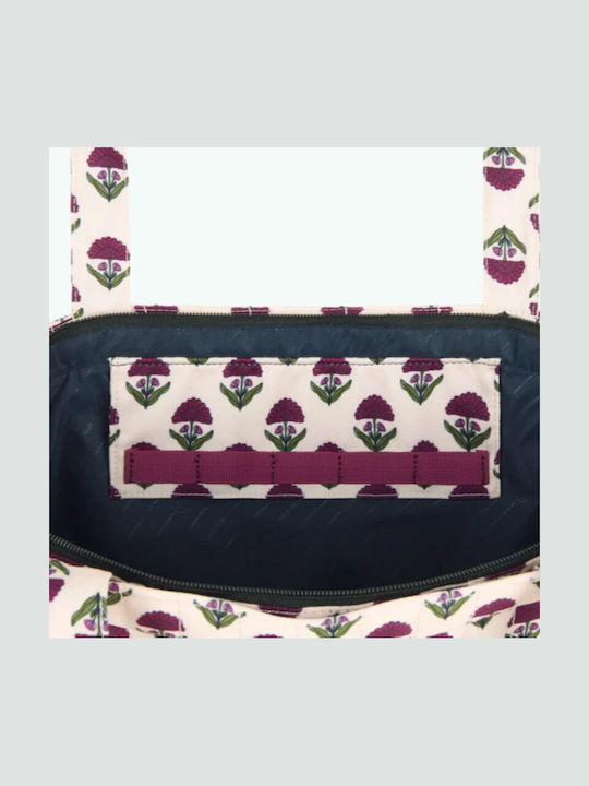 Damentasche Shopper Schultertasche Ecru