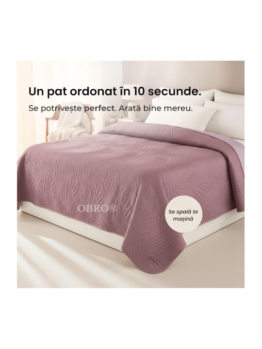 Κουβερλί Μονό Powder Pink 160x230cm