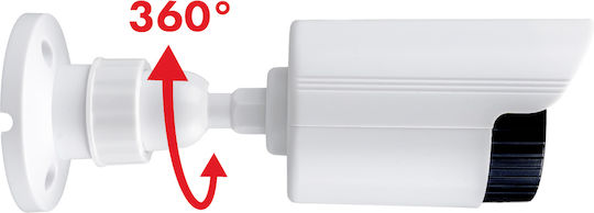 Imitation Tube Camera Led Ir White Power Supply 2xaa Not Included In Delivery Abs Ir1800 W