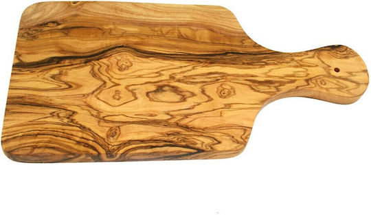 Olivenholz Erleben Επιφάνεια Κοπής για Ψωμί Ξύλινη Καφέ 30x15cm