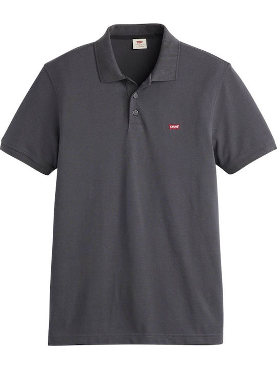 Polo Bluza Cu Mâneci Scurte Gri