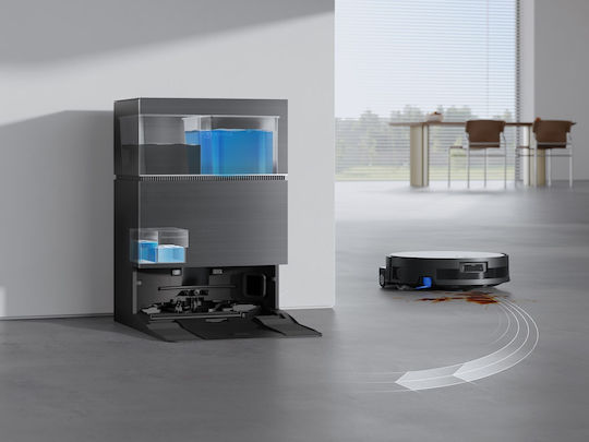 Ecovacs Deebot X11 Pro Omni Σκούπα Ρομπότ με Χαρτογράφηση Laser & Απορρόφηση 19500Pa Μαύρη