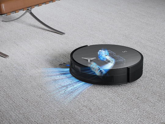 Ecovacs Deebot X11 Pro Omni Σκούπα Ρομπότ με Χαρτογράφηση Laser & Απορρόφηση 19500Pa Μαύρη