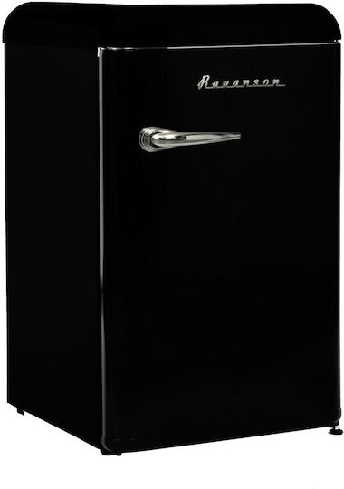 Ravanson Retro Mini Bar 118lt Υ86xΠ54.5xΒ58.5εκ. Μαύρο LKK-120ERB