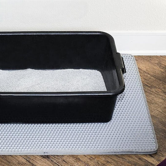 Zola Katzenklo-Zubehör Fußmatte Doppel Gummi Eva Schaum 40 X 50 Cm Graue