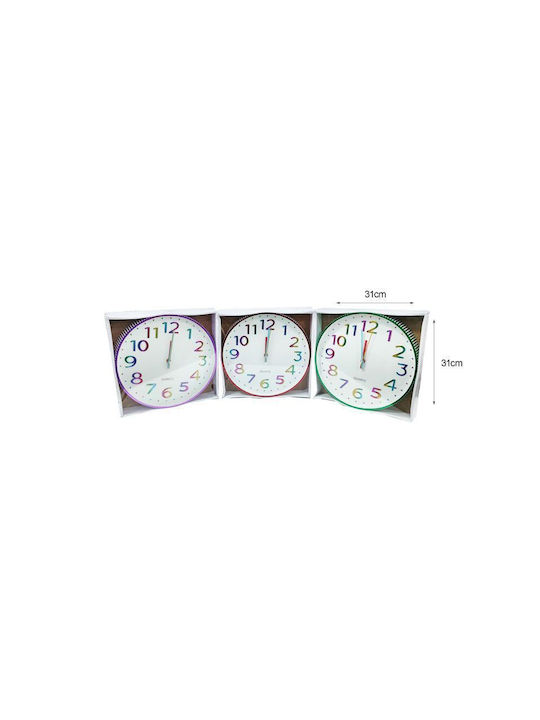 Clock Wall Clock Red