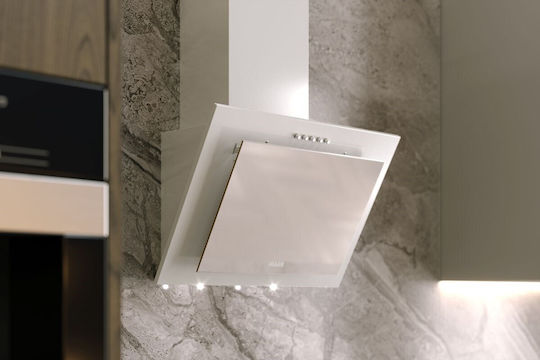 Maan Vertical PG 50 Șemineu Hotă 49.6cm Alb