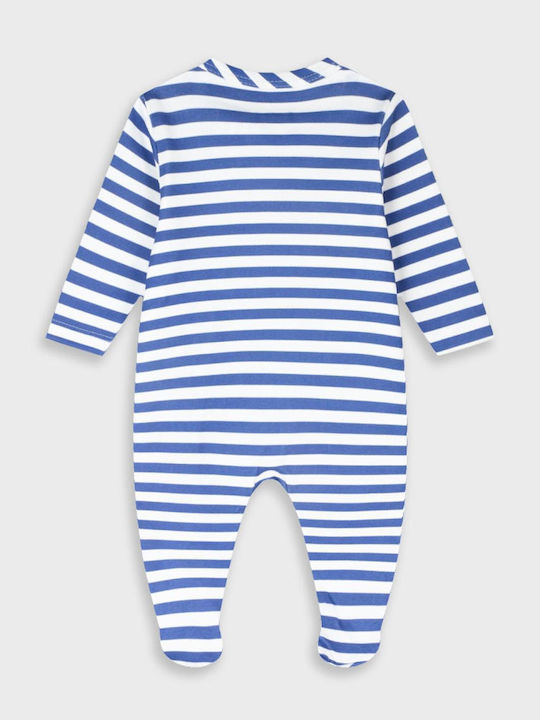 Energiers Little Boat Baby Bodysuit Royal Blue