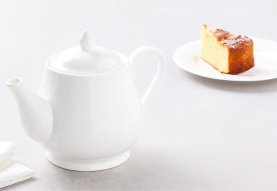 Maxwell & Williams Τσαγιέρα Πορσελάνης Λευκή 1000ml