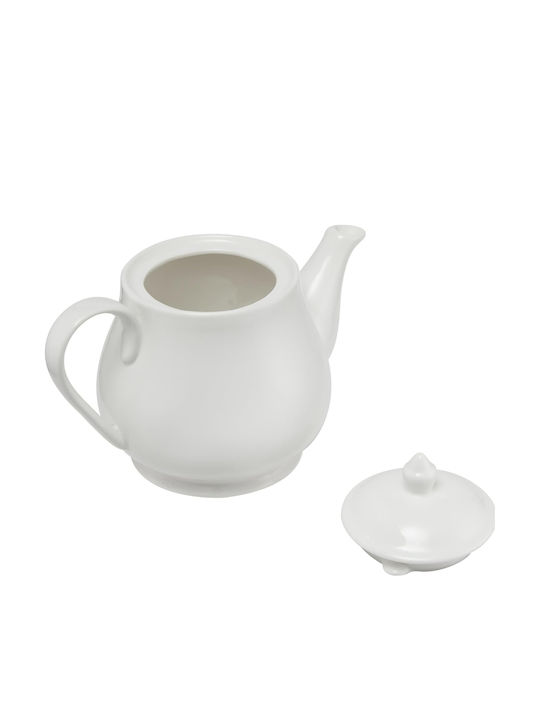 Maxwell & Williams Teekanne Porzellan Weiß 1000ml
