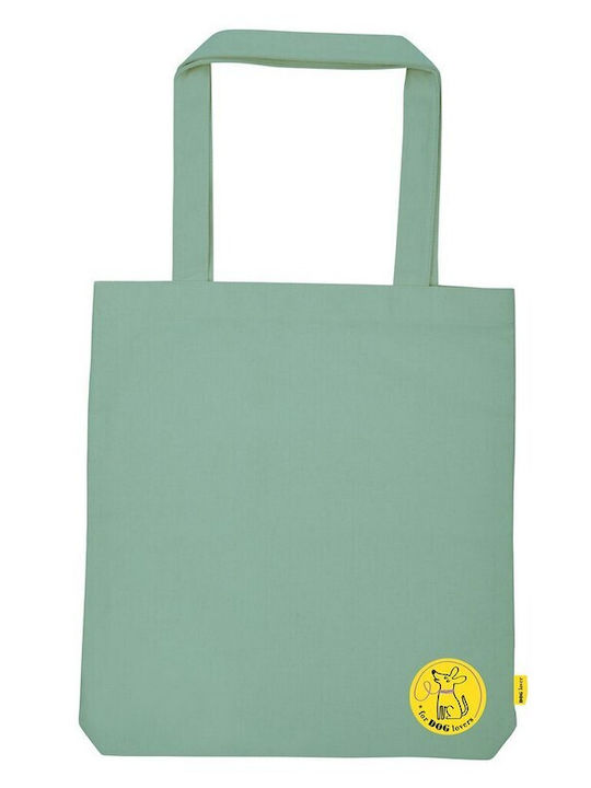 Moses Πάνινη Τσάντα Big Cotton Shopping Bag Dog Pwr Moses Πάνινη Τσάντα Big Cotton Shopping Bag Dog Pwr