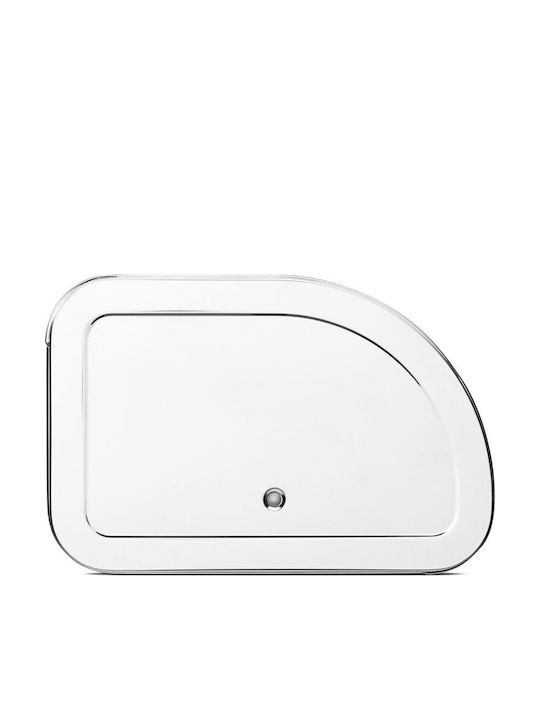 Brabantia Ψωμιέρα Inox Γκρι 47.9x27.6x18.9cm