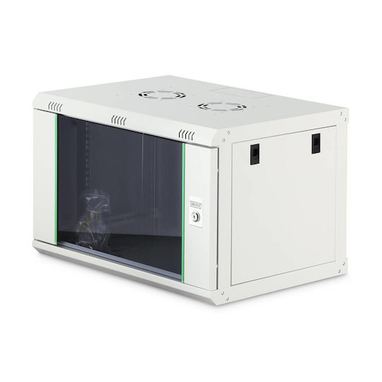 Digitus Монтиран на стена Рак кабинет 19U Сив DN-37100