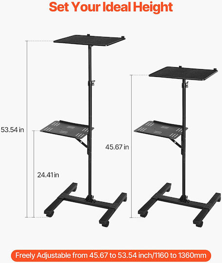 Vevor Βάση Projector Δαπέδου με Μέγιστο Φορτίο 5kg