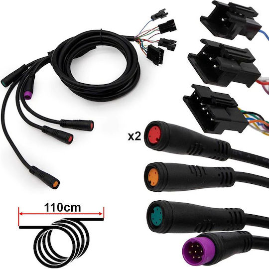 Urbanglide E-cross Pro Boost 48v Двоен Мотор Водоустойчива Окабеляване Контролер на Дисплея Спирачки Газ