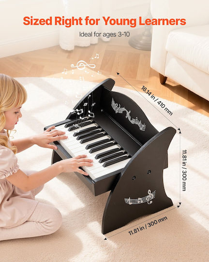 Vevor Wooden Piano for 3-10 Years