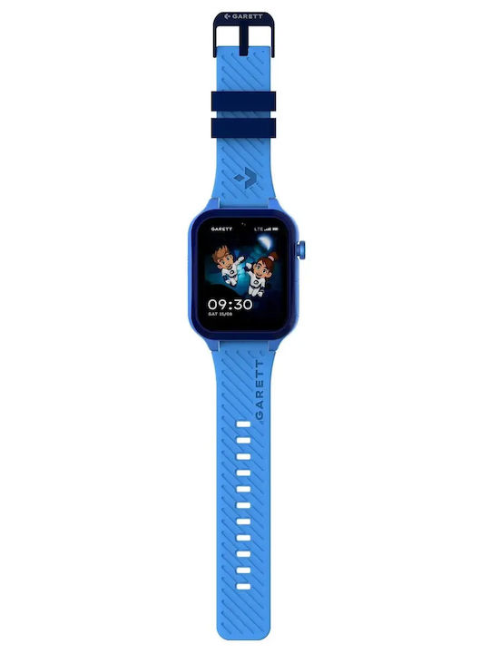 Garett Smartwatch Pentru Copii 4G Cu GPS Albastru