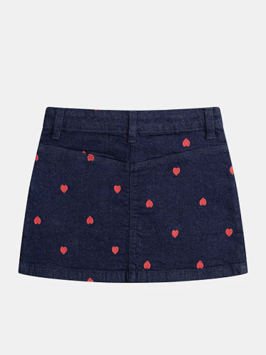 Kids' Denim Skirt Blue