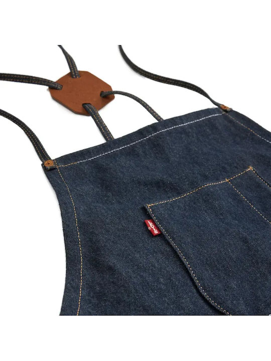 Levi's Adjustable Ποδιά Κουζίνας Μπλε 81x67cm 004D20000