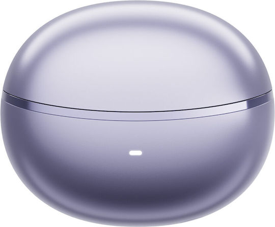 QCY MeloBuds N70i Bluetooth-Freisprecheinrichtung Kopfhörer mit Schweißresistenz und Ladeetui Purple