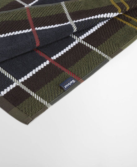 Barbour Beach Towel Green