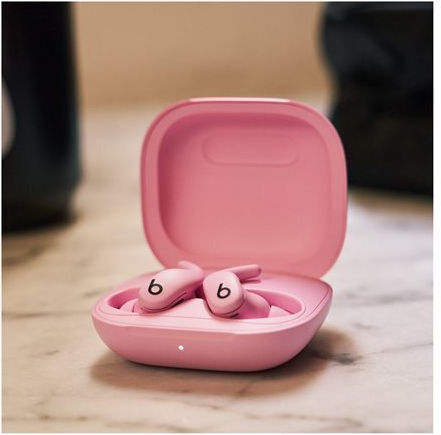 Beats Powerbeats Fit In-Ear Bluetooth-Freisprecheinrichtung Kopfhörer mit Schweißresistenz und Ladeetui Power Pink