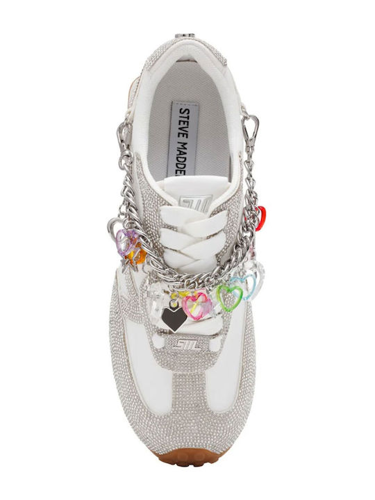 Damen Sneakers White / Silver