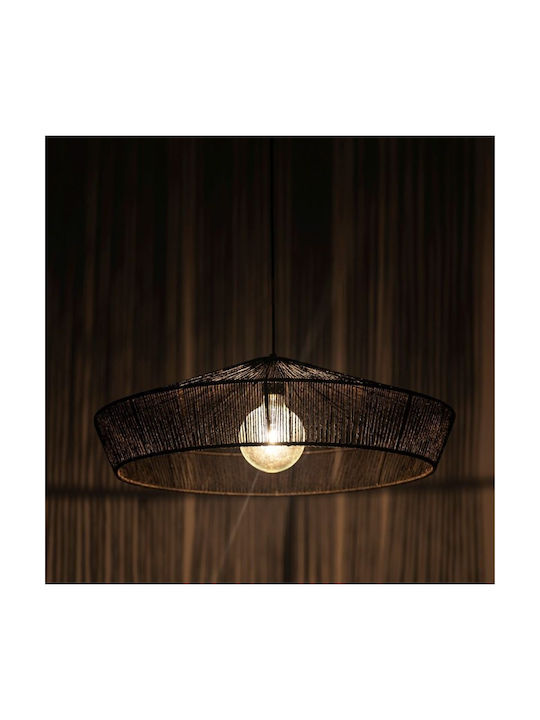 Pendant Light with Rope for Socket E27 67x67cm