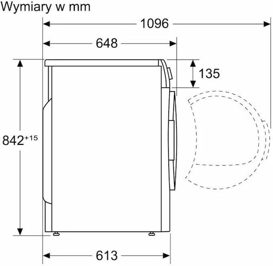 Bosch WQG145APPL Сушилня 9кг с Термопомпа