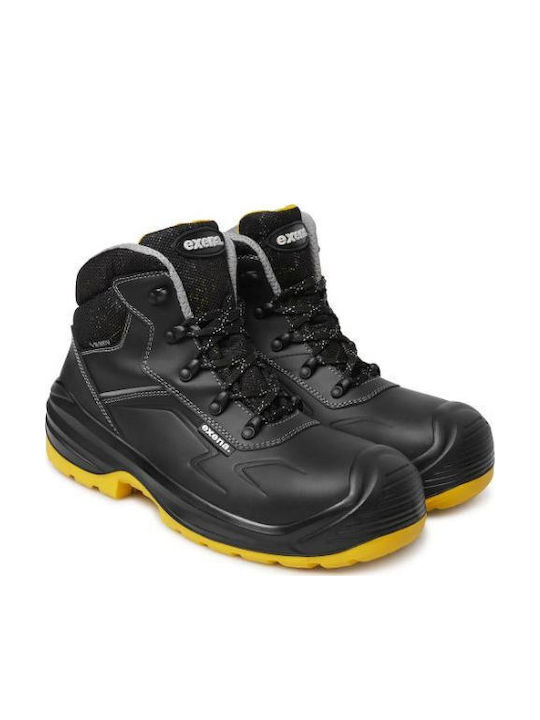 Exena Boots Safety Black SB with Certification FO ,SR