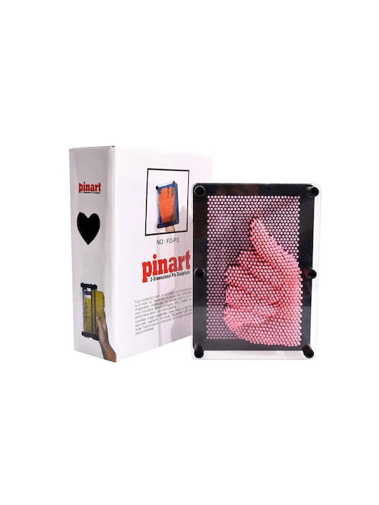 Decor De Birou Din Plastic 3d Plastic Pin Art Alegere Aleatorie a Modelului Sculptură Pin 3-dimensională