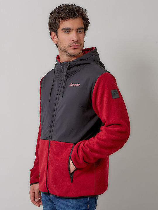 Paolo Sweatshirt with Hood Bordeaux