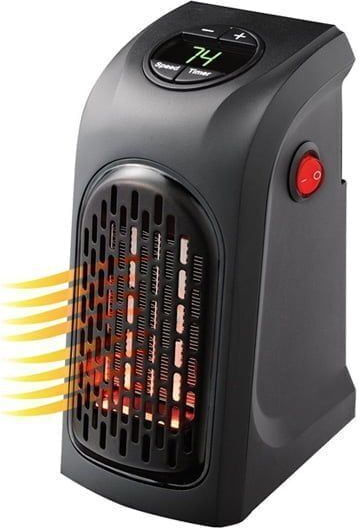 Ceramic Fan Heater Room Wall 400W