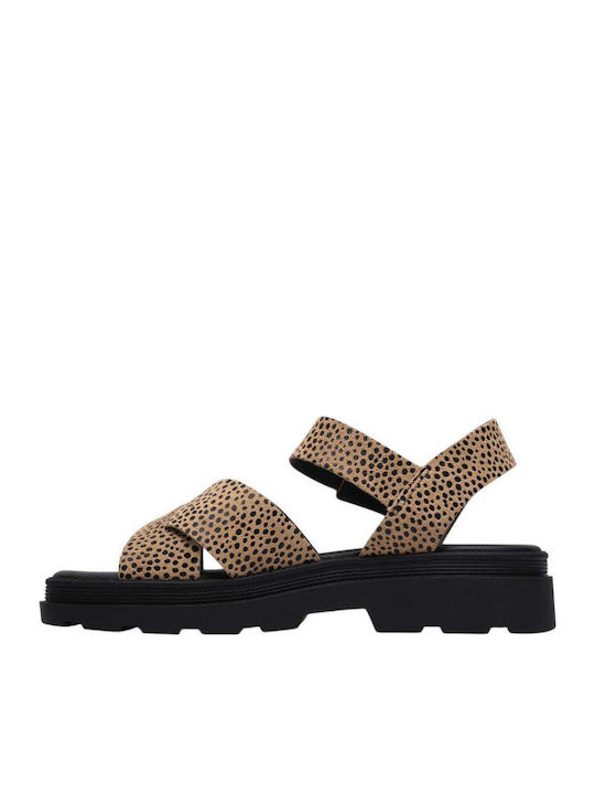 Women's Flat Brown Sandals