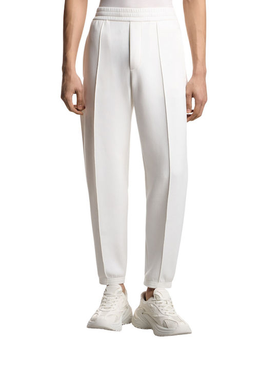 Trousers Elastic White