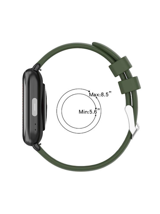 Garmin Forerunner 245 Music 20mm Smooth Solid Color Silicone Watch Band Ροζ