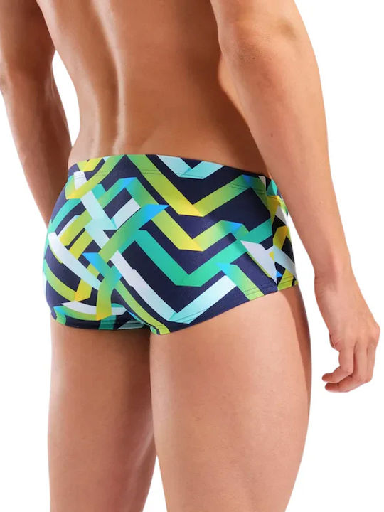 Arena Swim Low Waist Men's Swimwear Shorts Blue