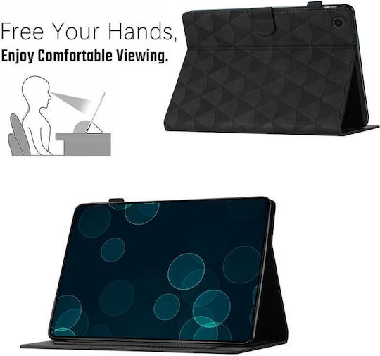10.5 Flip Cover Neagră (Galaxy Tab A8)