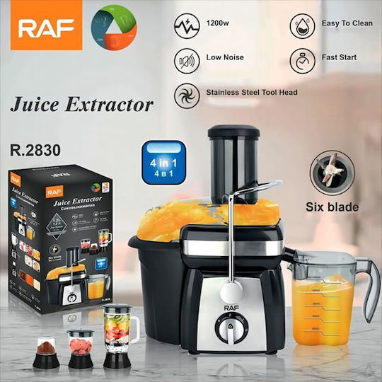 Raf Αποχυμωτής 1200W Μαύρος