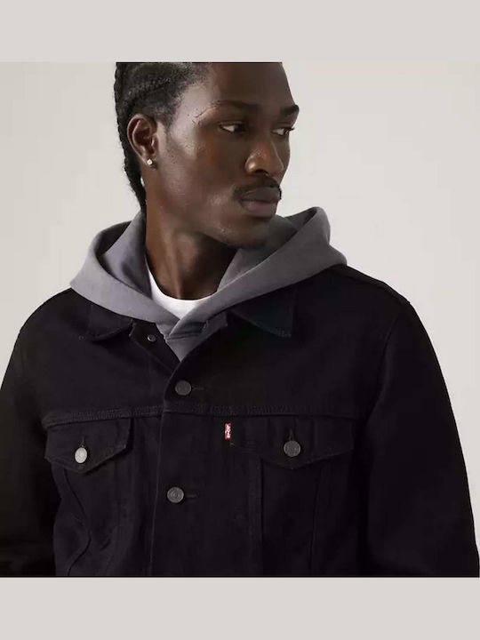 Trucker 3 in 1 Denim Jacket Black