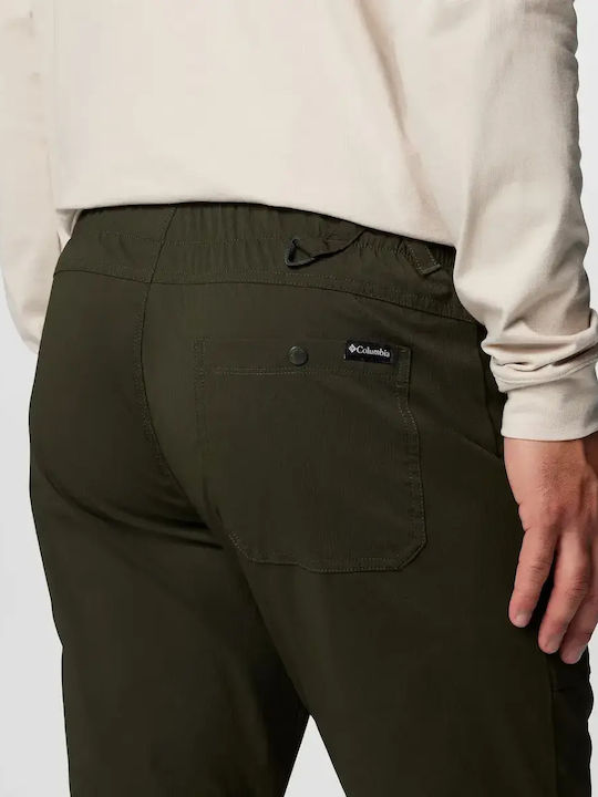 Columbia Pant Ii Ανδρικό Μακρύ Παντελόνι Πεζοπορίας Μαύρο