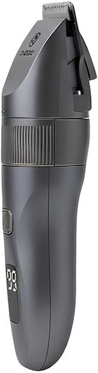 Avizar Rechargeable 5w Cordless Electric Clipper 1500mah Battery Led Digital Display Grey